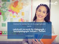 Lehrkraft (m/w/d) für Pädagogik / Sozialpädagogik Vollzeit / T Baden-Württemberg - Rottweil Vorschau