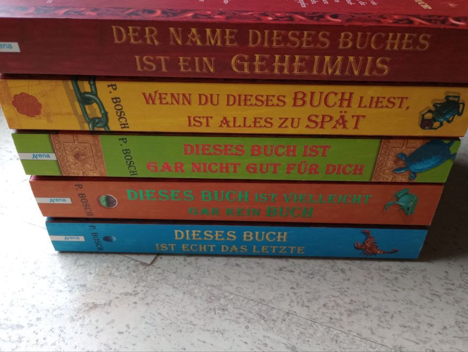 5 Bändige Reihe zu Kass und Max-Ernest von Pseudonymous Bosch in Radeberg