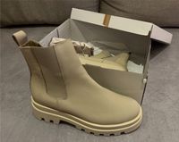 Jolanta & Fenea Stiefeletten Chelsea Boots Creme Beige Leder Rheinland-Pfalz - Bad Ems Vorschau