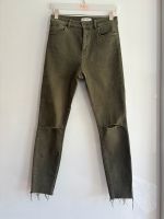 Olive grün Hose Jeans high waist Zara Gr. 38 neuwertig Bayern - Tiefenbach Kr Passau Vorschau