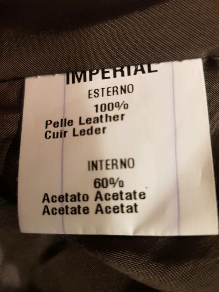 ❣️Imperial❣️Designer Lederjacke grau in Weiterstadt