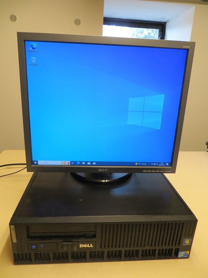 Desktop PC DELL Optiplex mit Monitor in Plauen