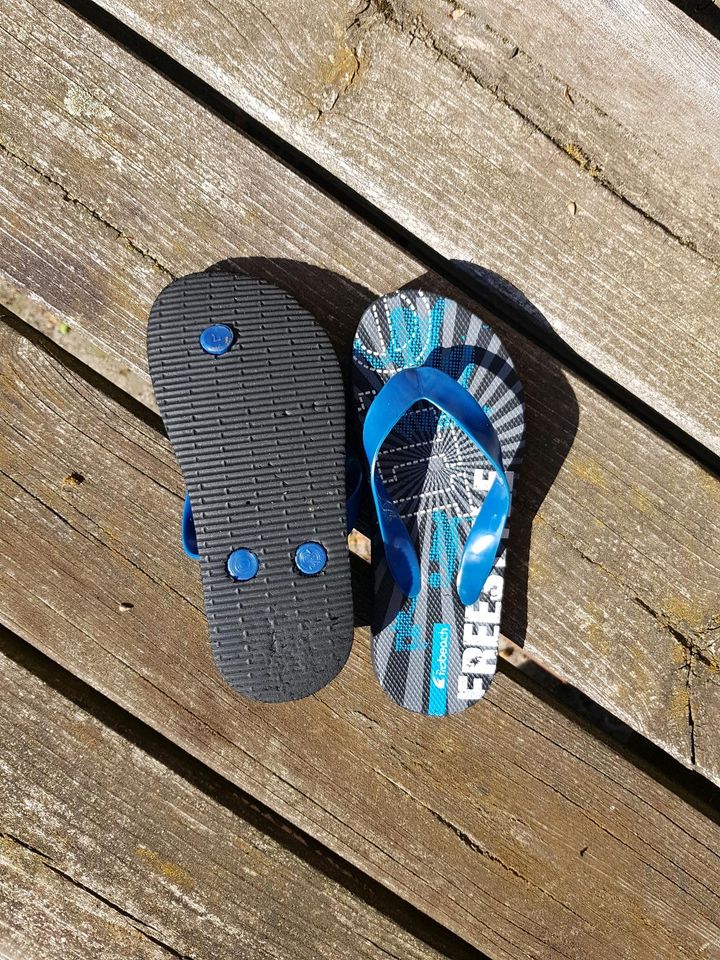 Flip flops Gr. 7,5 blau Probeach sehr gut in Holtsee