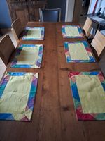 6 farbenfrohe Tischsets, Baumwolle Nordrhein-Westfalen - Düren Vorschau