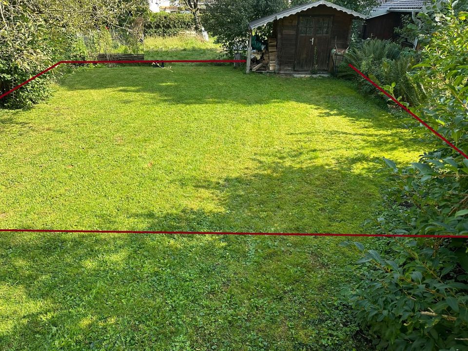 Gartenfläche, Schrebergarten, Kleingarten Freizeitfläche in München