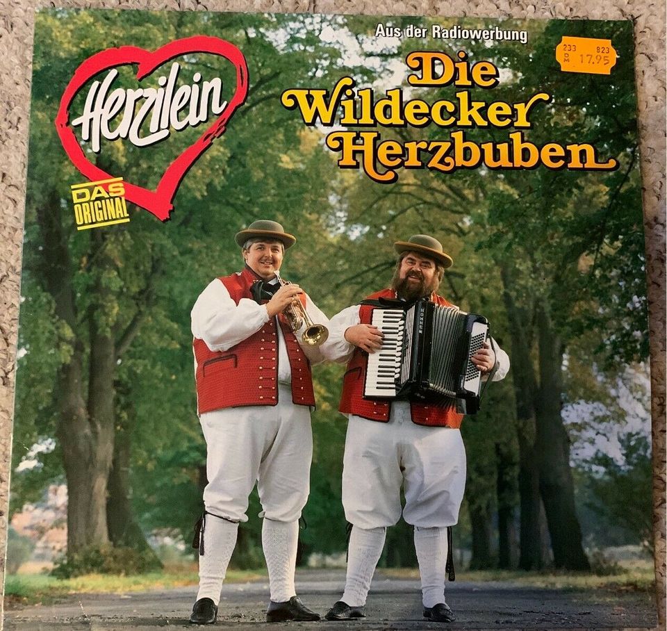 Schallplatte Die Wildecker Herzbuben - Herzilein in Schönau-Berzdorf