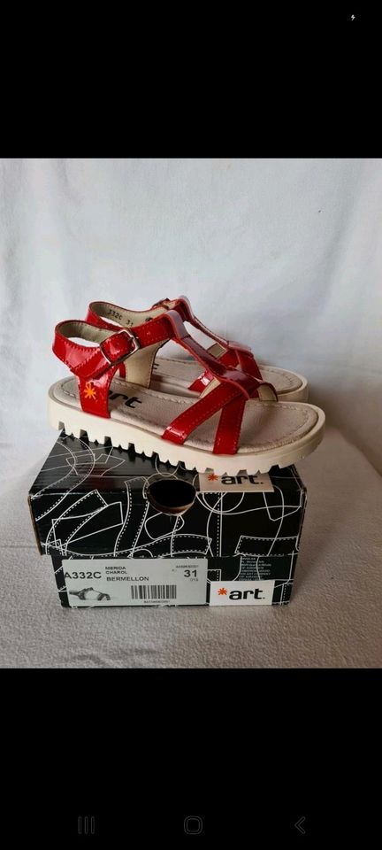 " ❤️" Art Kids " Ledersandalen. Gr 30 / schmal/. Neu ❤️ in Neuburg am Rhein