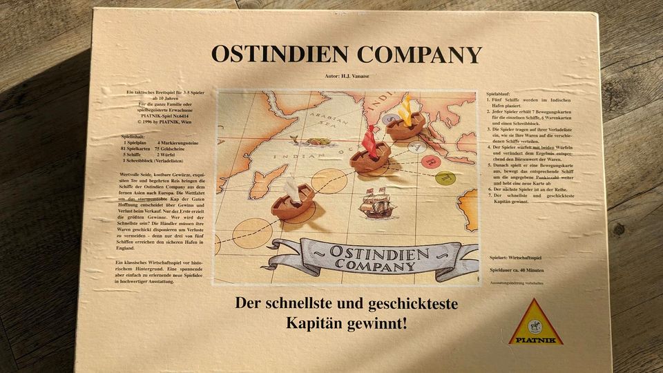Ostindien Companie *Brettspiel* in Freiburg im Breisgau