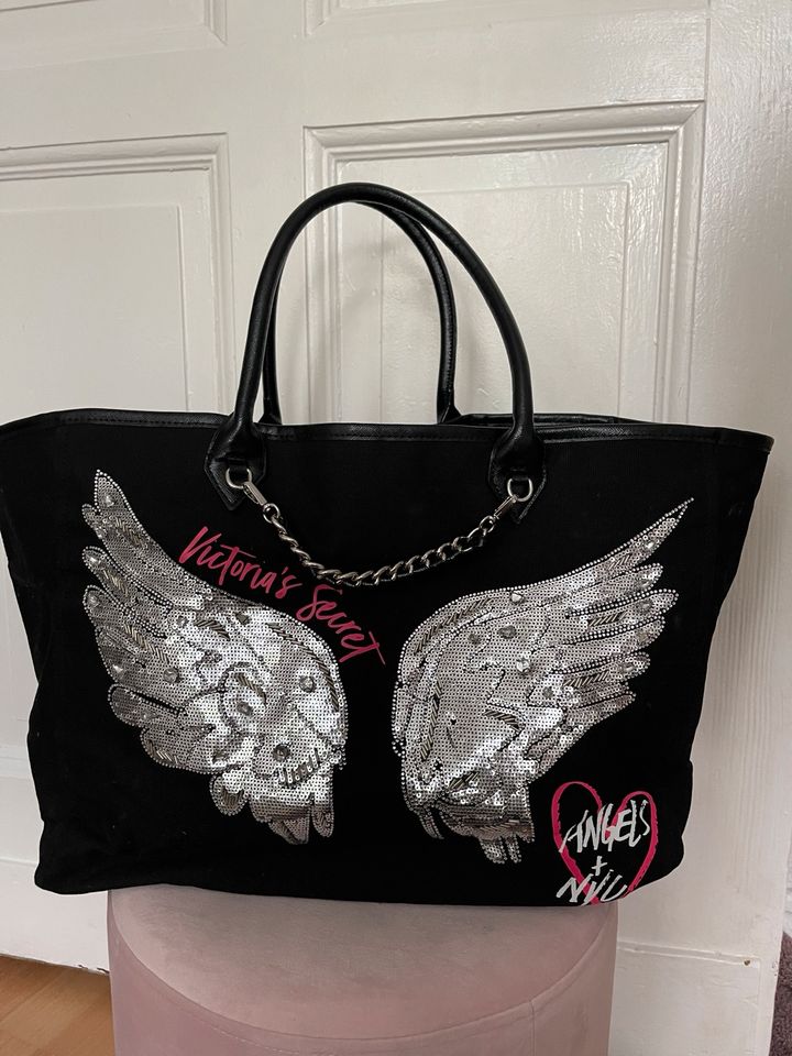 Victoria‘s Secret Y2K Shopper Große Tasche geräumig Riesen Strass in Berlin