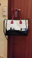 Handtasche weiß-Schwanz-grün Shopping Blogger City London Bridge Bochum - Bochum-Süd Vorschau