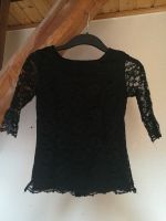 Schicke Bluse Shirt schwarz spitze XS 34 Oberteil Top dreiviertel Rheinland-Pfalz - Koblenz Vorschau