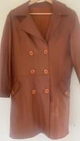 Super Lederjacke Mantel Gr 38/40 braun Thüringen - Ilmenau Vorschau