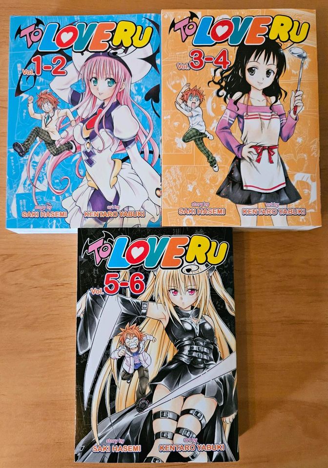 Love Trouble / To Love Ru Manga 1-3 (englisch) in Rostock