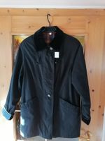 Jacke Herbst/Winter schwarz mit Samteinsatz - Damen Gr. 38 Bayern - Geiselhöring Vorschau