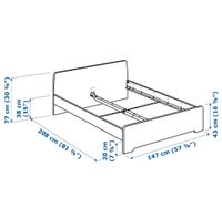 Ikea Bett Askvoll weiß Essen - Essen-Werden Vorschau