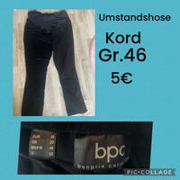 Umstandshose Kord 46 Baden-Württemberg - Lauffen Vorschau