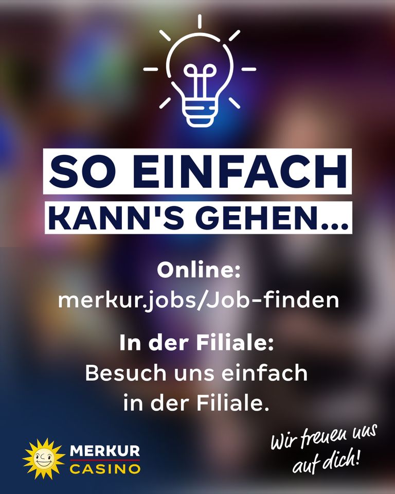 Servicekraft / Spielhallenaufsicht (m/w/d) bei MERKUR CASINO in Osnabrück in Osnabrück