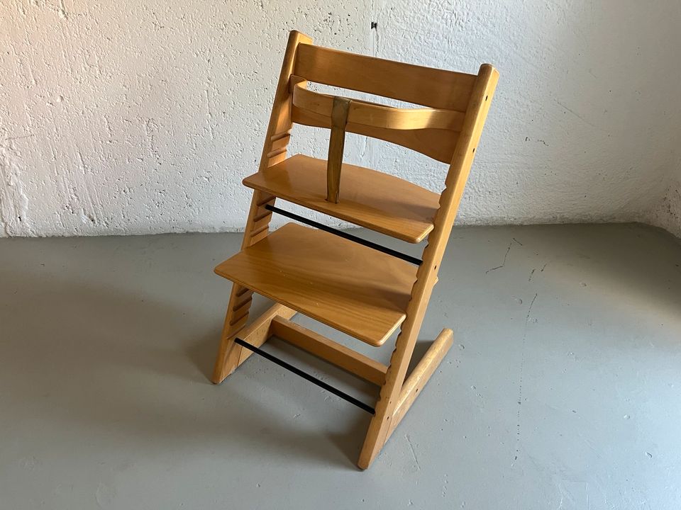 Stokke Tripp Trapp - Holzstuhl - Babystuhl - Kinderstuhl in Saalfeld (Saale)