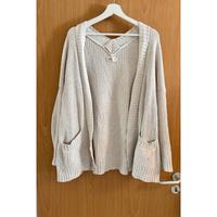 Hollister Cardigan Strickjacke Creme Weiß XS/S oversize Sommer Nordrhein-Westfalen - Haan Vorschau