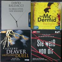 Hörbuch David Baldacci Val Mc Dermid Jeffery Deaver Münster (Westfalen) - Wolbeck Vorschau