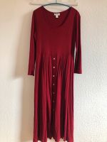 Kleid dunkelrot wadenlang Viscose Gr 40 Hessen - Witzenhausen Vorschau