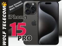 APPLE iPhone 15 Pro 256GB Titan Schwarz Black MTV13ZD/A Neu RG19% Rheinland-Pfalz - Koblenz Vorschau