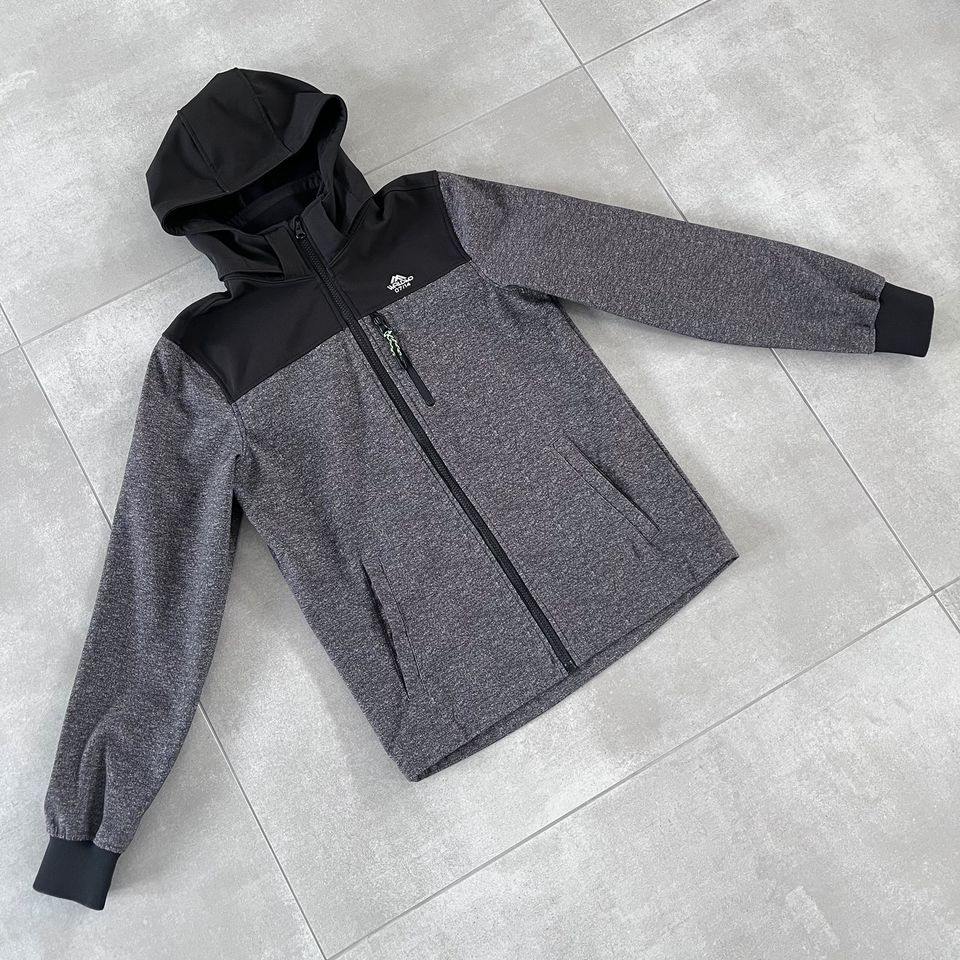 H&M Softshelljacke Gr. 164 Jungen Jacke grau in Leverkusen