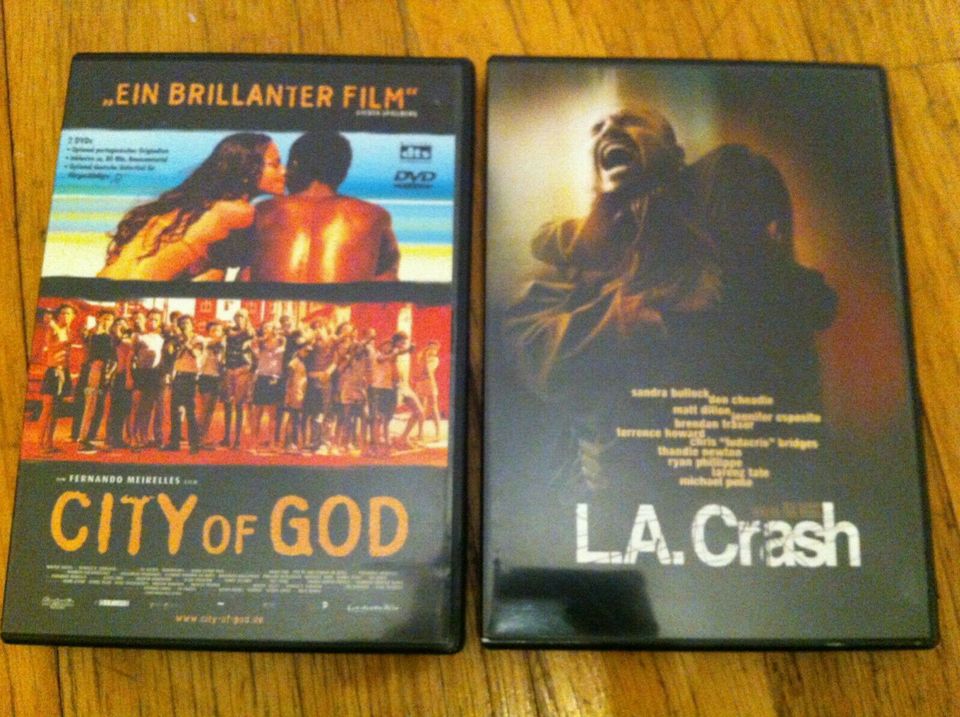 Film-Drama CITY OF GOD und L.A. CRASH | DVD in Mannheim