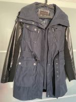 BCBG Max Azria Jacke Gr. S in blau/schwarz Echtleder München - Sendling-Westpark Vorschau