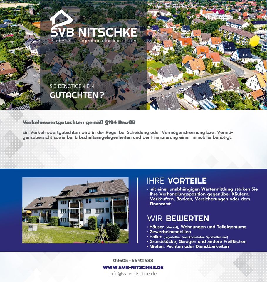 Gutachten/Verkehrswert - Haus/Wohnung kaufen - Schierling in Schierling