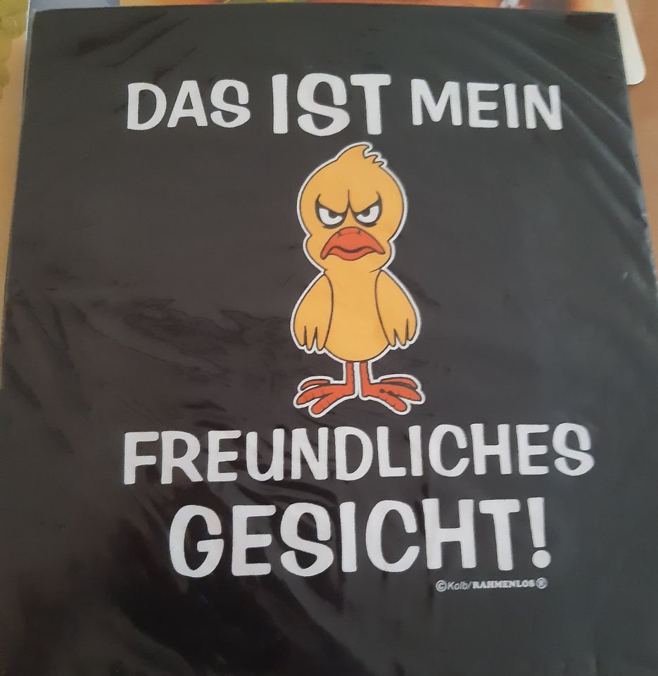 neues  T-Shirt  gr.XXL  Das ist mein Freundlichstes Gesicht in München