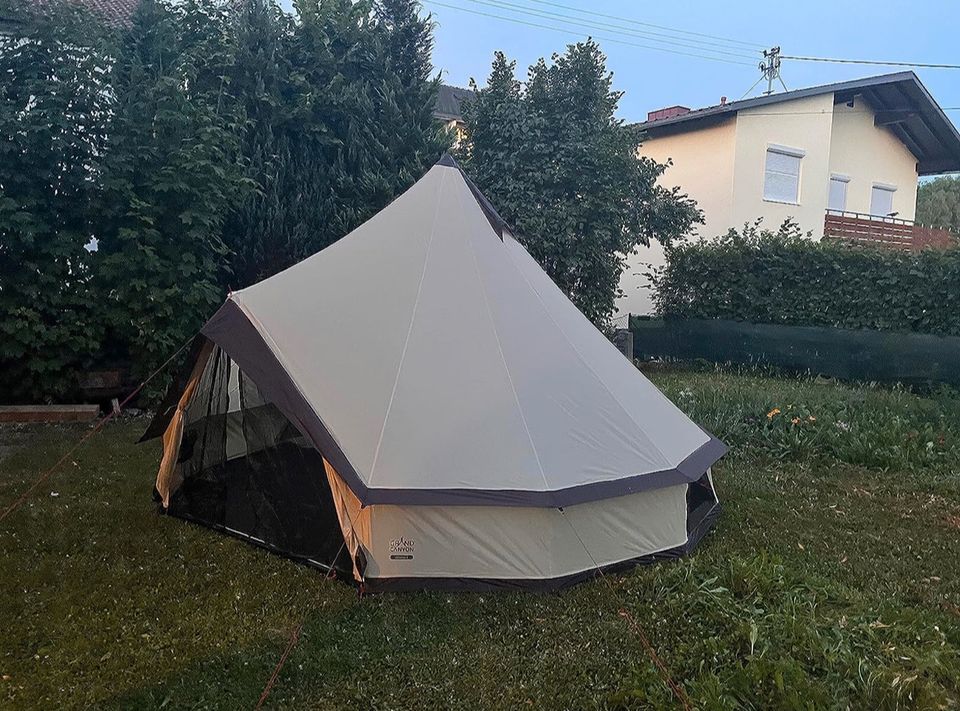 8 Personen Rundzelt, Tipi, Pyramidenzelt Gruppen Zelt Camping NEU in Weilburg