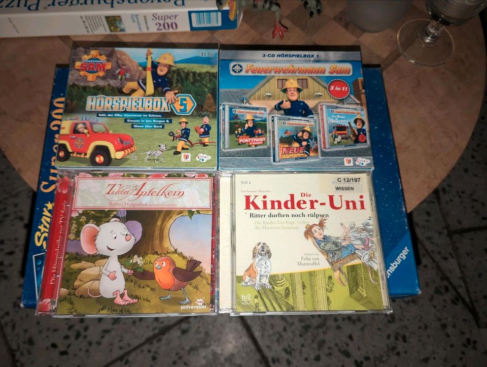 Kinder CDs Feuerwehrmann Sam Tilda Apfelkern Kinder Uni in Achim