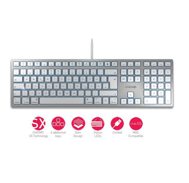 CHERRY KC 6000 Slim für Mac Tastatur | GARANTIE in Emden