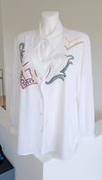 Vintage oversize Bluse mit Schulterpolstern Rheinland-Pfalz - Birken-Honigsessen Vorschau