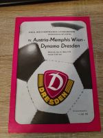 Programmheft Dynamo Dresden - Austria Wien 21. März 1979 Hessen - Petersberg Vorschau