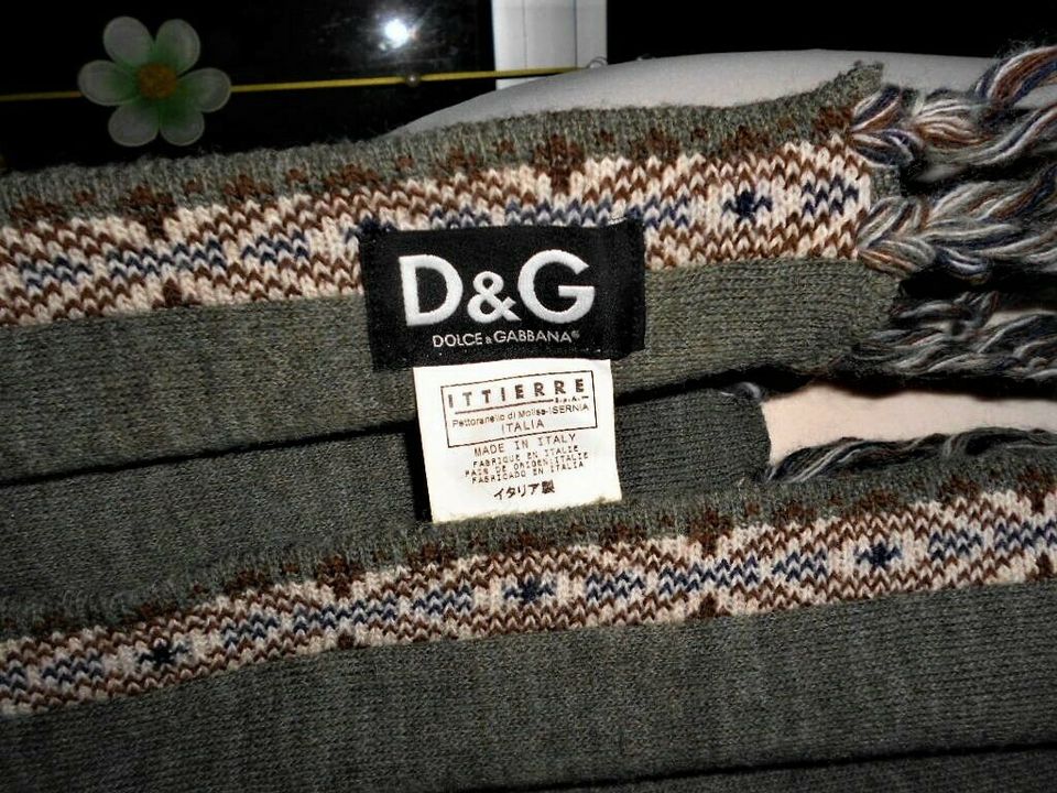 Schal  Wolle von Dolce & Gabbana - 2,23 m - NEU in Düren