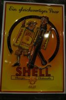 Shell Blech Werbeschild 1939 limitierte Edition Bayern - Pliening Vorschau