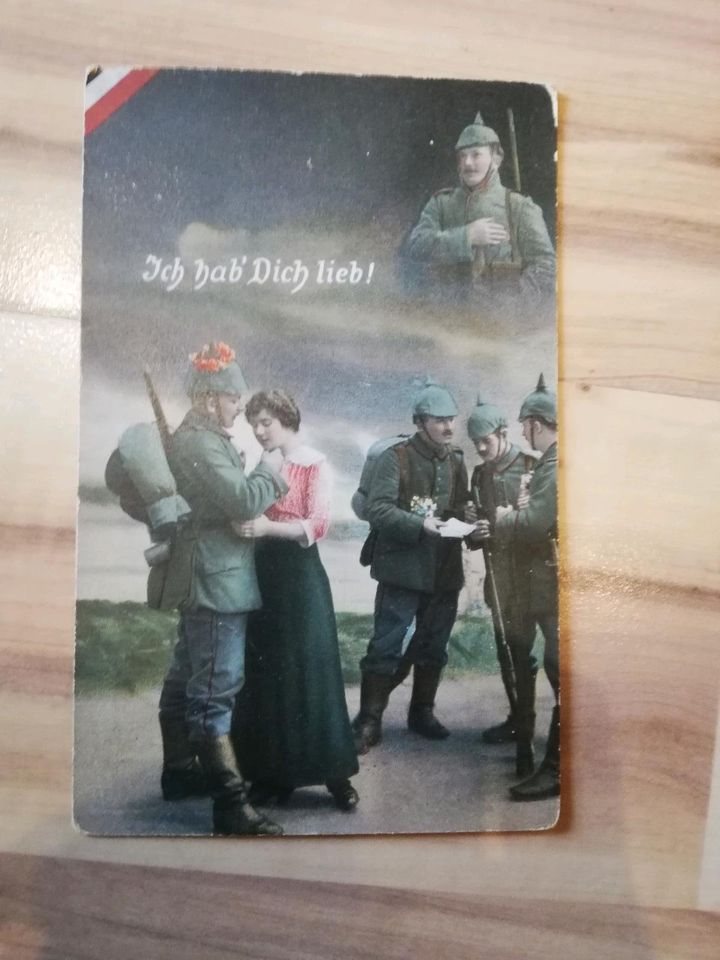 Neujahrsgruß wk1 Postkarten Militaria wk2 antik in Machern