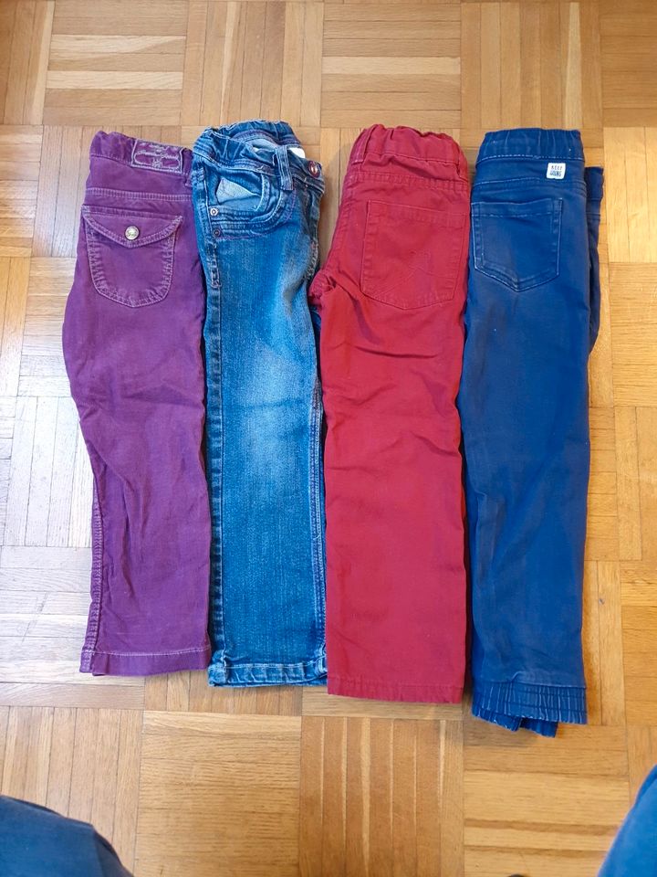 Set Hosen Paket Jeans Leggins  Strumpfhosen 104 9 Teile in Berlin