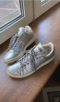 Adidas Stan smith in Silber 41 1/3 / gebrauchte Schuhe Nordrhein-Westfalen - Kempen Vorschau