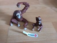 Schleich Orang Utan mit Kind Baden-Württemberg - Ilshofen Vorschau