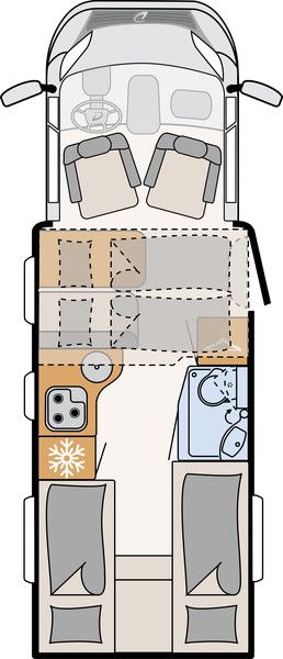 Wohnmobil  zu vermieten Dethleffs Trend 90 T 6717 EB  EZ: 2022 in Rhede