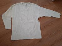 V-Ausschnitt-Pullover wollweiss/creme, Gr. 42 Bayern - Weidenbach Vorschau