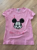 Staccato t-Shirt  Mickey mouse Größe 128 134 pailetten rosa Bayern - Chamerau Vorschau