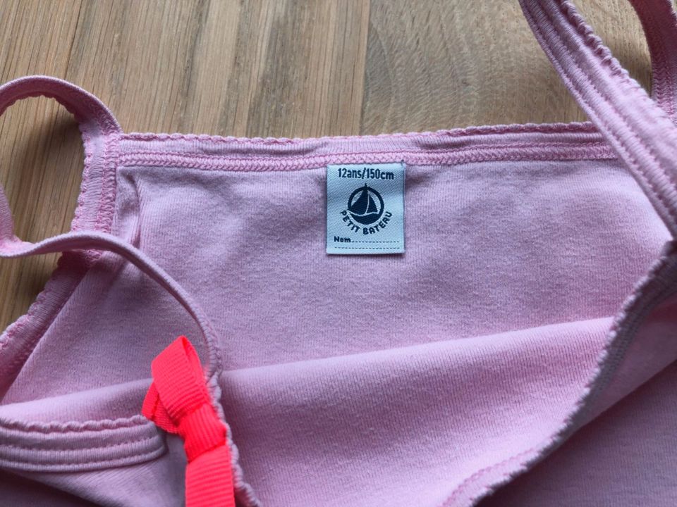 Trägerhemd Top Unterhemd Petit Bateau Gr 12J/150cm in München