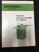 Präzisions- Gehrungs-Kreissäge mit Rolltisch Baden-Württemberg - Winnenden Vorschau