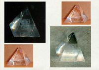 Glaspyramide / Pyramide mit Bild - gelasert Schleswig-Holstein - Norderstedt Vorschau
