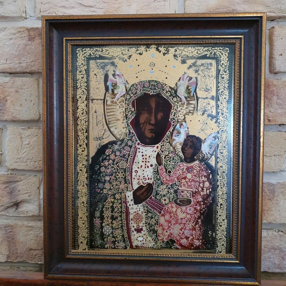 Jahresikone Nr.1 Schwarze Madonna  von Tschenstochau in Berlin