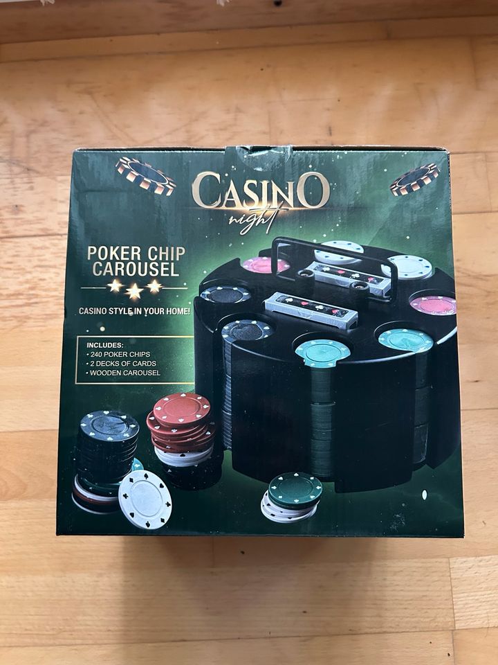 Poker Chip Karussell Neu in Finsing